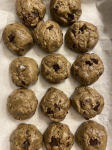 Rested cookie balls