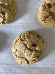 Irregular shaped cookie