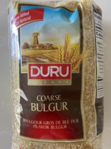 Type of bulgur to use - Coarse bulgur #3